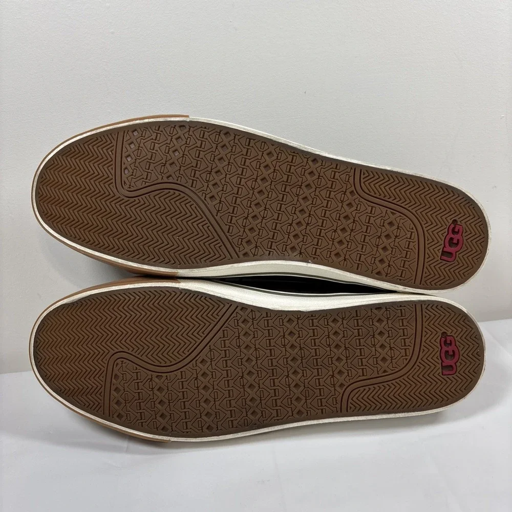 UGG Brock II Men's 13 Waterproof Sneakers Grizzly Brown Leather Suede 1098549
